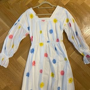 NWT Something Navy Embroidered Tiered Long Sleeve Maxi Dress
Rainbow/Multi